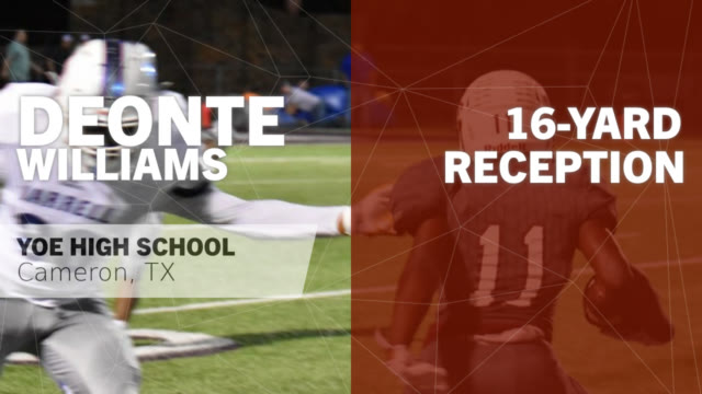 Deonte Williams Hudl