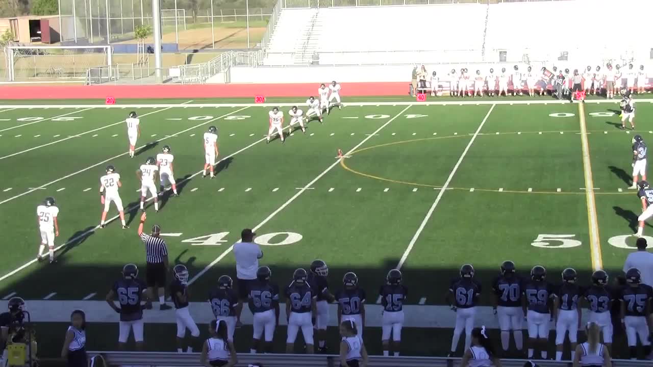 Freshman Football University High School Irvine California