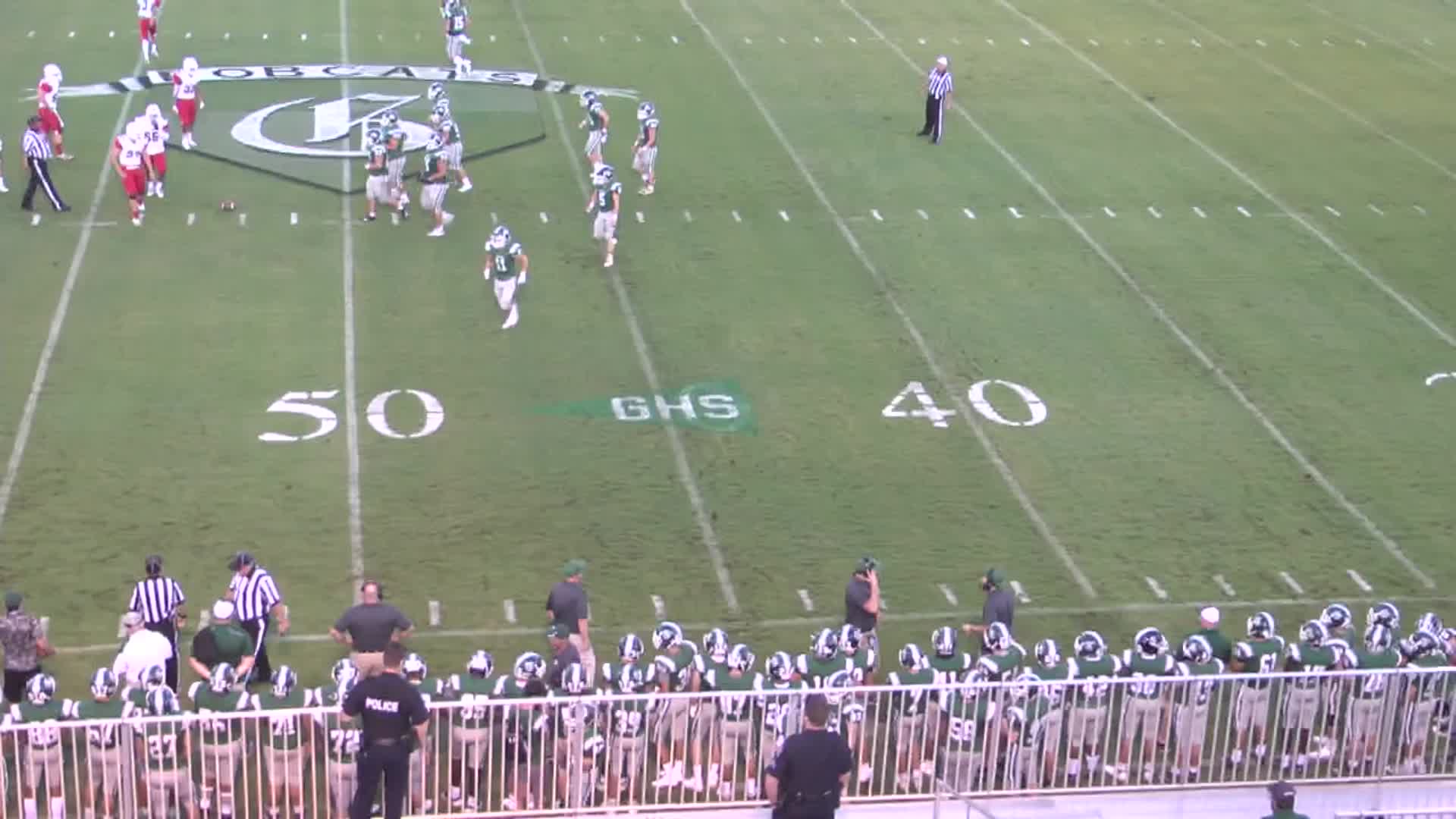 Greenbrier HS Football Video "Greenbrier football highlights Creek Wood