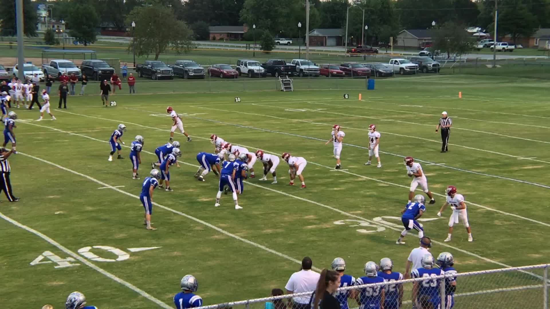 Haskell HS Football Video "Haskell football highlights Dewey High