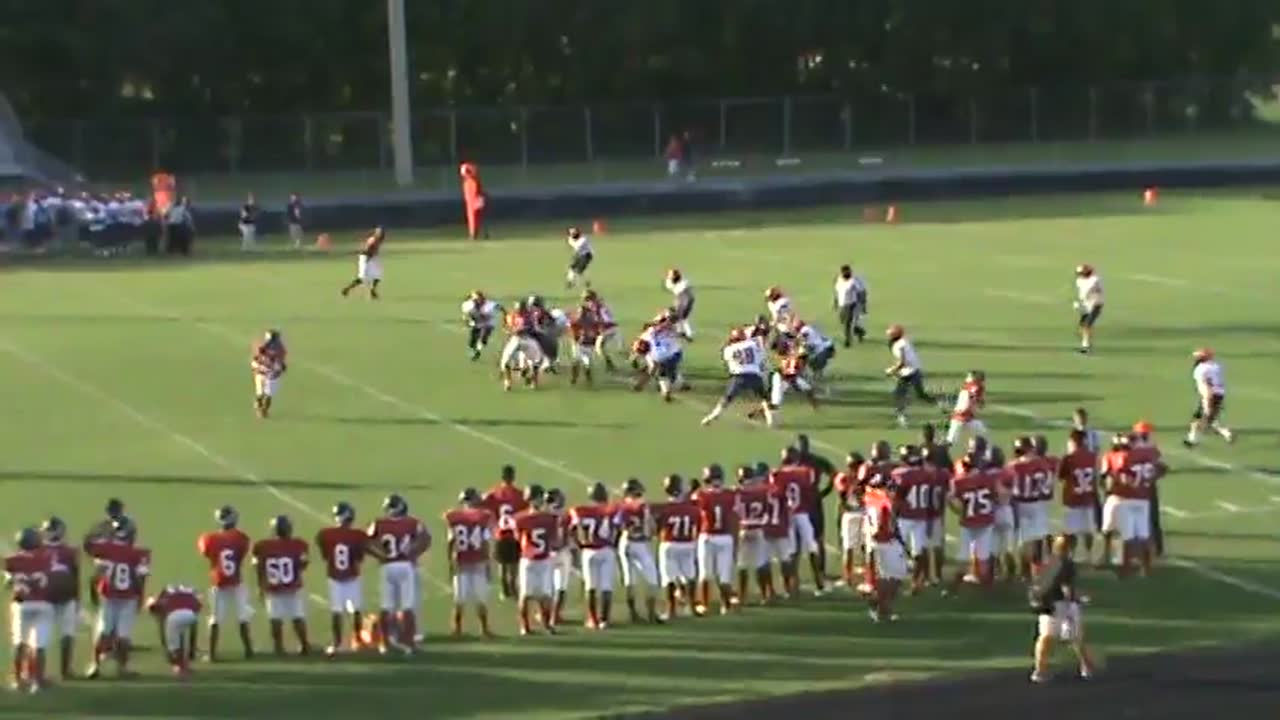 vs. Grassfield High School JV Football Ja'Quelle Harrell highlights