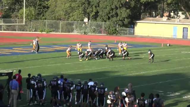 Boys Jv Football Crenshaw High School Los Angeles California
